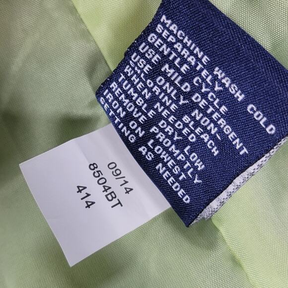 Mackintosh New England Rain Coat Womens M Navy Green Hooded Waterproof Jacket - Picture 14 of 16